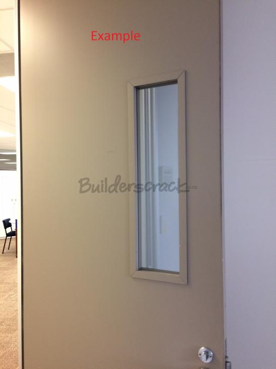 Glass Viewing Panel In Internal Door 211679 Builderscrack