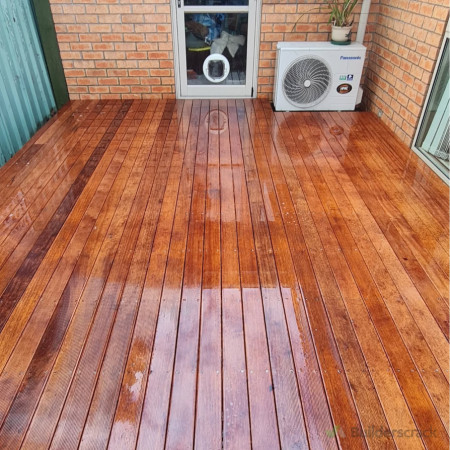 The deck in all its glory.