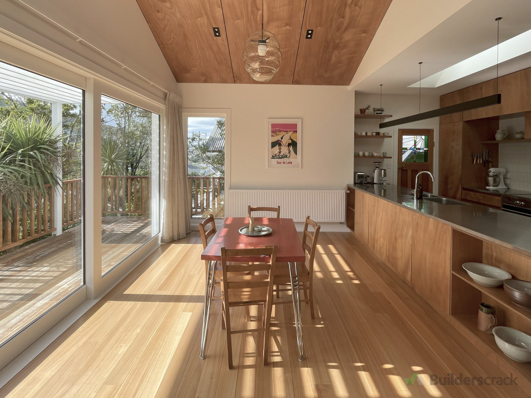 Ngaio cottage renovation - living room