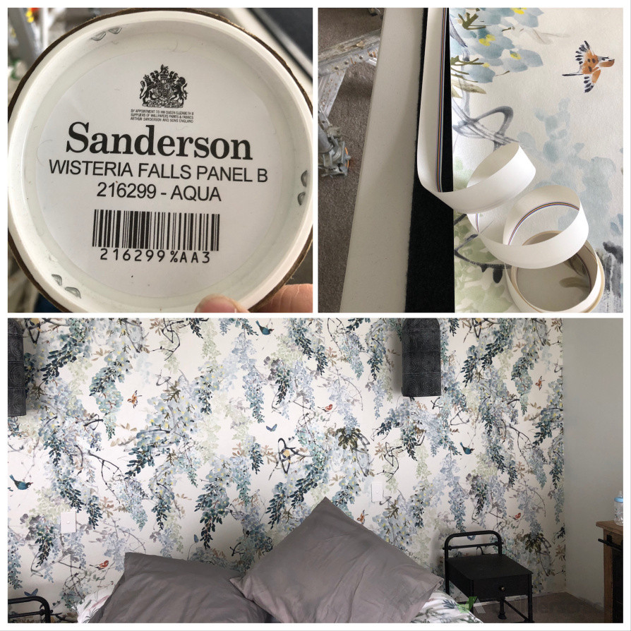 Hand Trimmed Sanderson Wall Covering