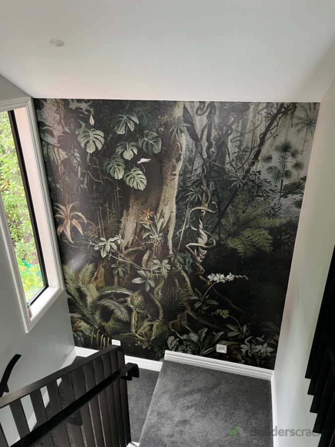 Feature Wall in Stairwell