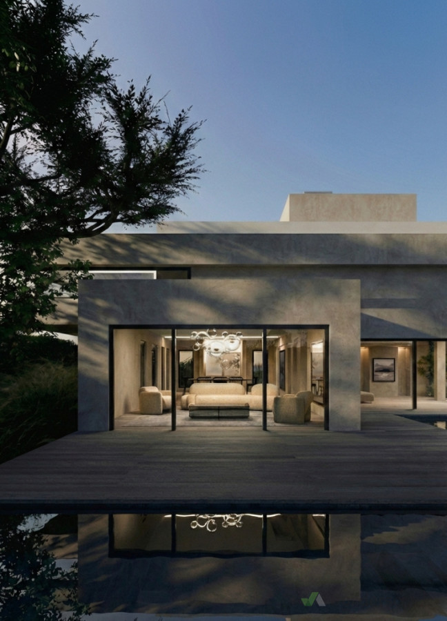 Conceptual design for Villa (exterior)