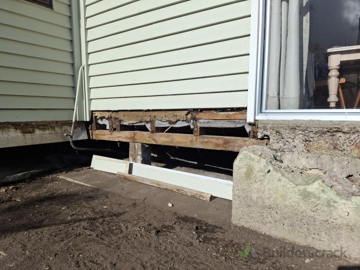 Bearer, joist, frame repair, re-clad and potential re-pile. (#1223351 ...