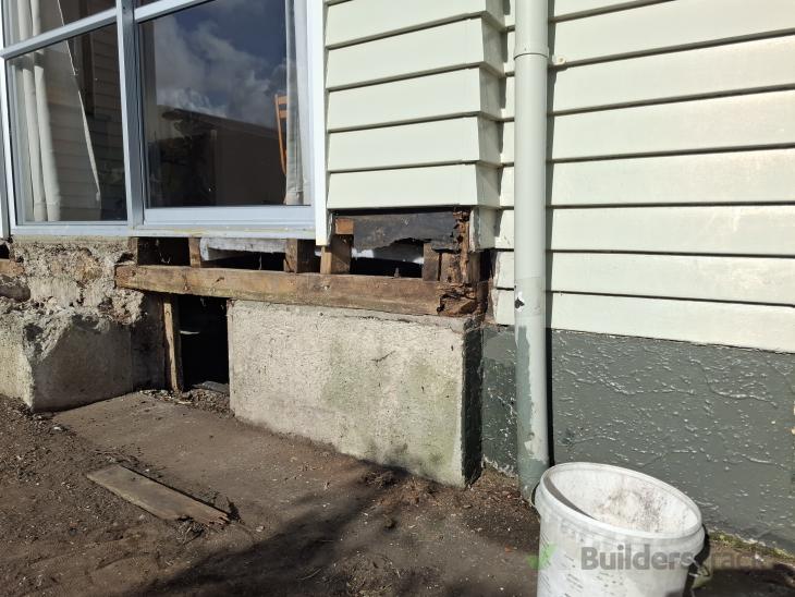 Bearer, joist, frame repair, re-clad and potential re-pile. (#1223351 ...