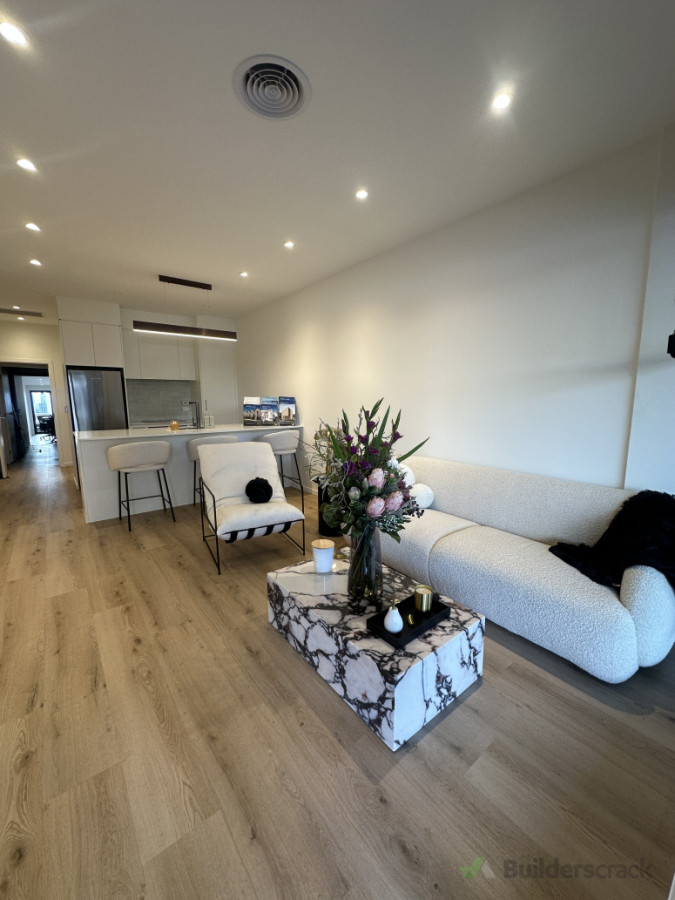 Timber floor installation - Citrus Office