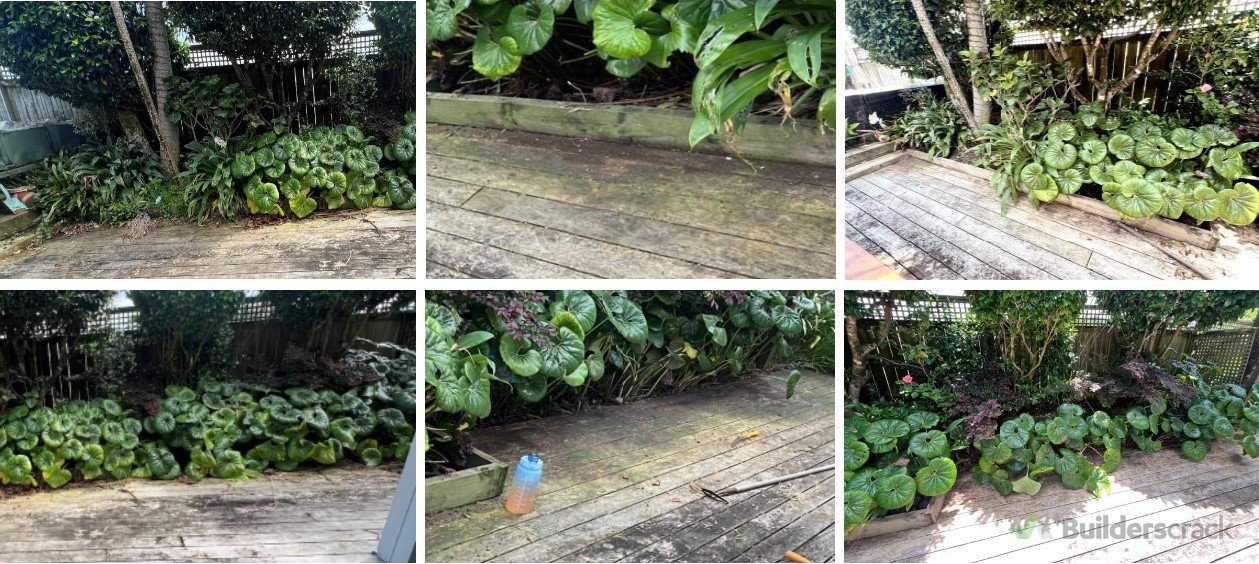 Main Deck - before, during and after