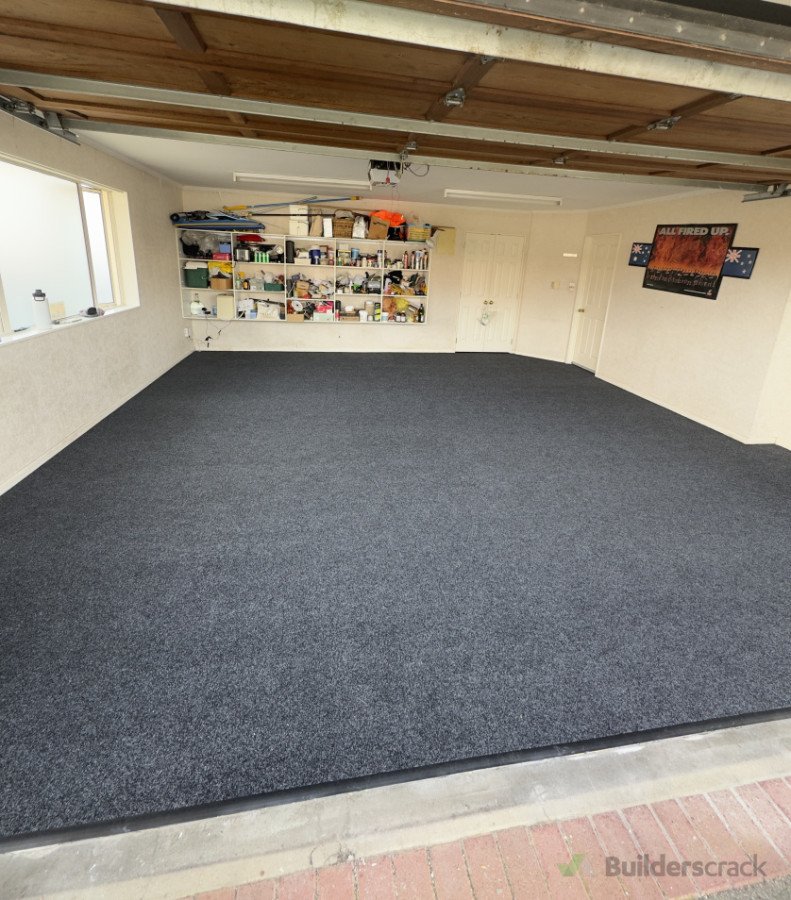 New Garage carpet