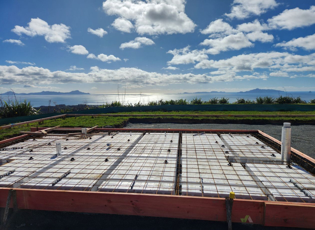 prepped ribraft slab