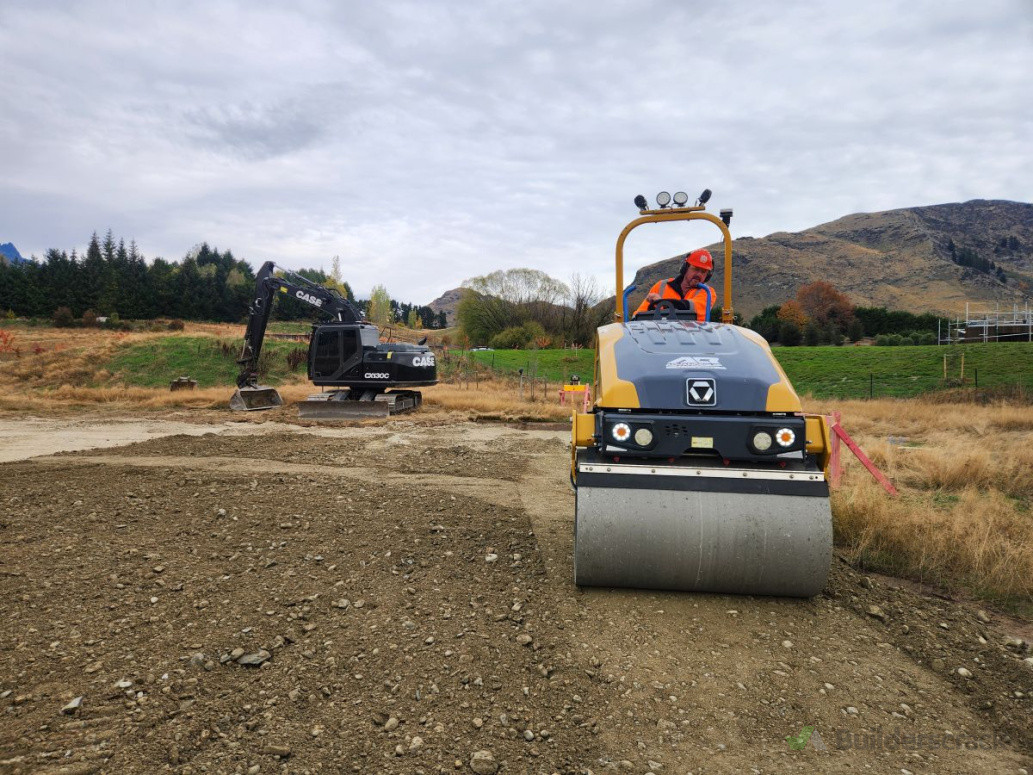 Building platform compaction