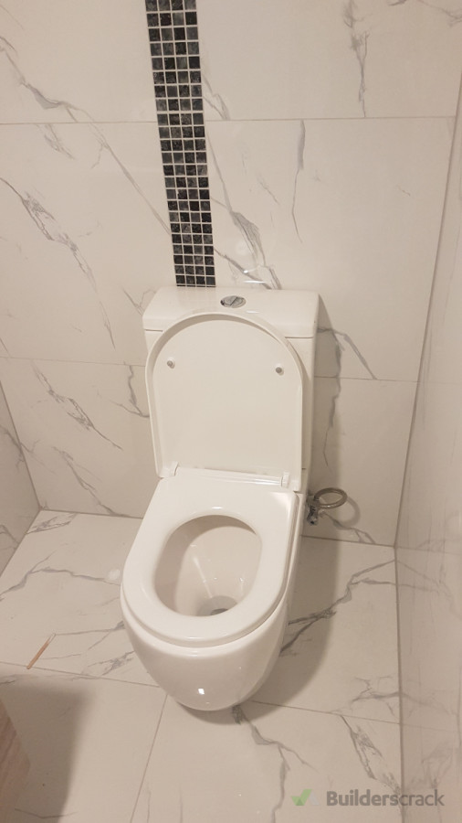 Install new toilet