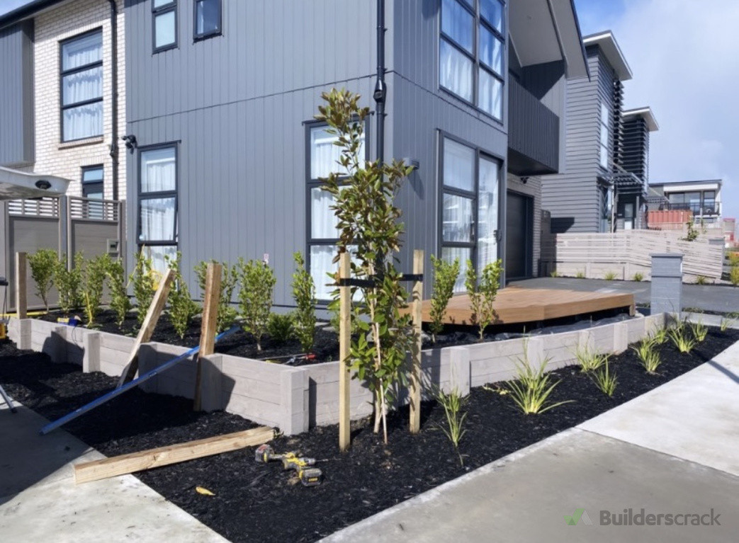 Hobsonville battern fence - Before