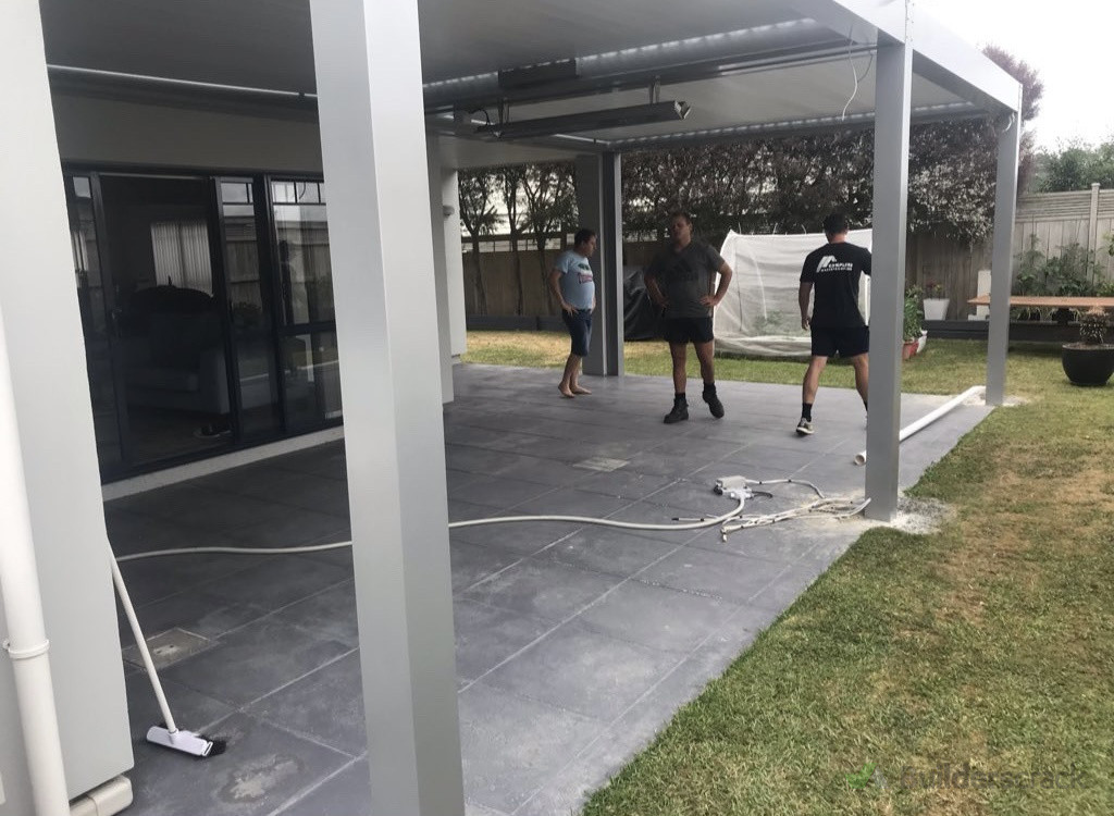 Albany floating composite deck - Before