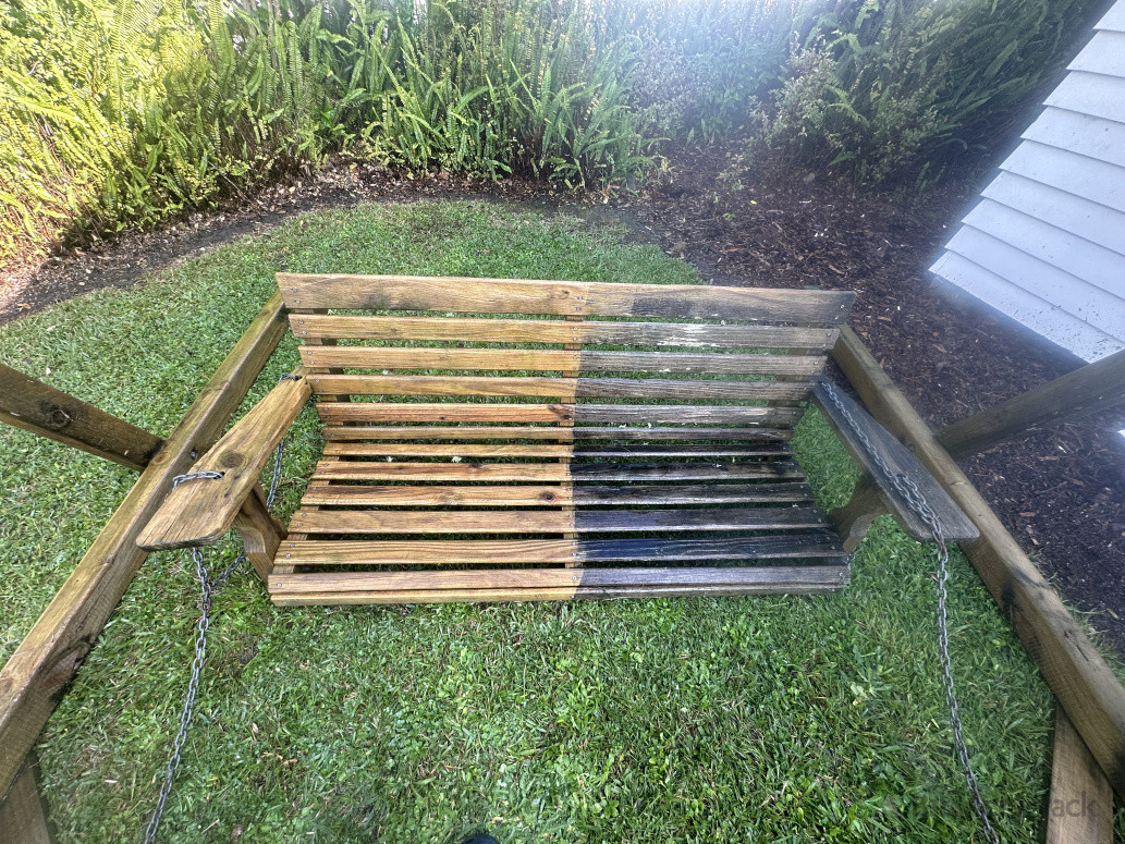 Seeing seat before and after