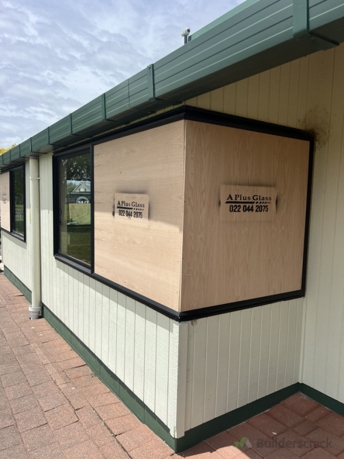 Emergency Board Up / School is secured ☺️