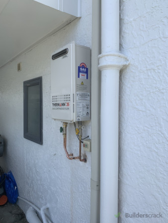 New appliance and pipework