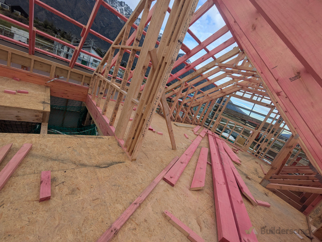 Attic framing and flooring