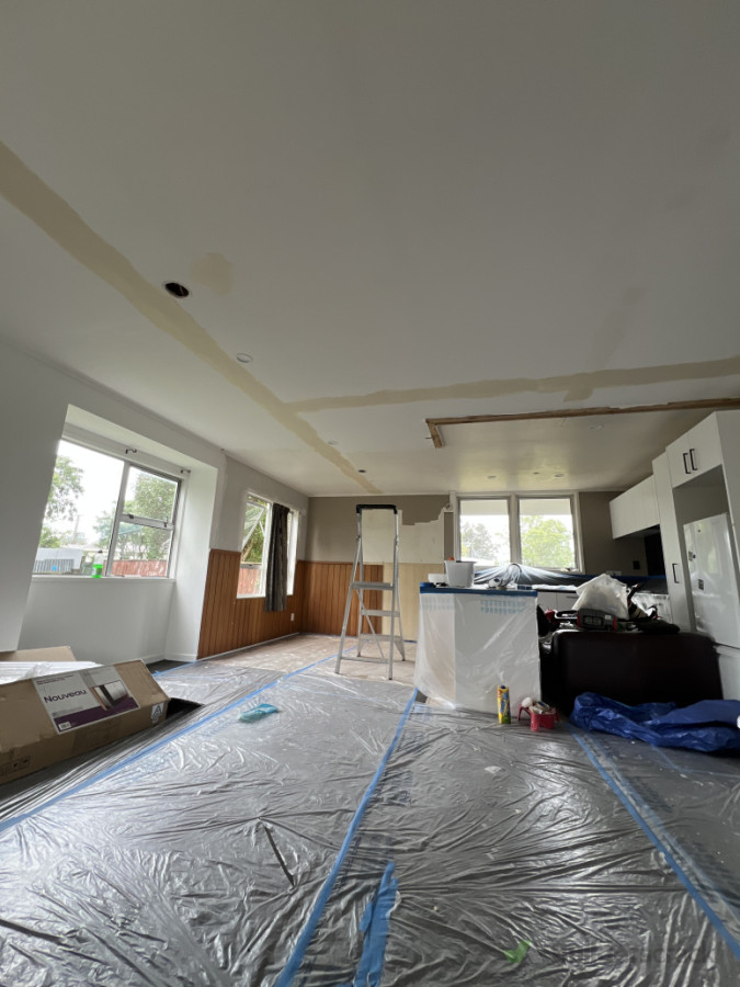 Cracks in ceiling/Interior Restoration ✅