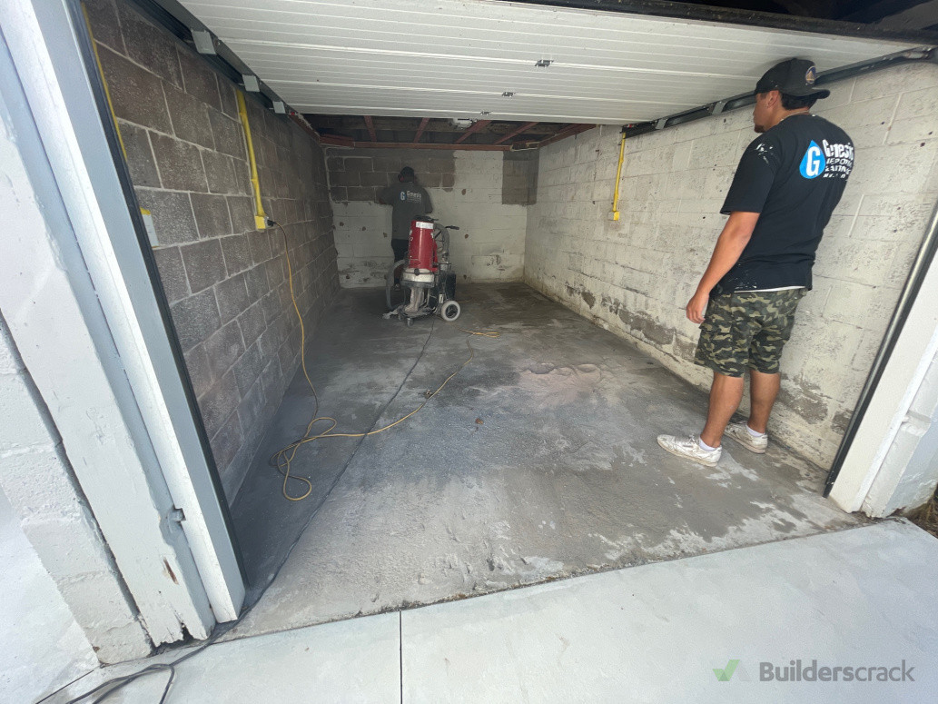 Basement Waterproofing (before)