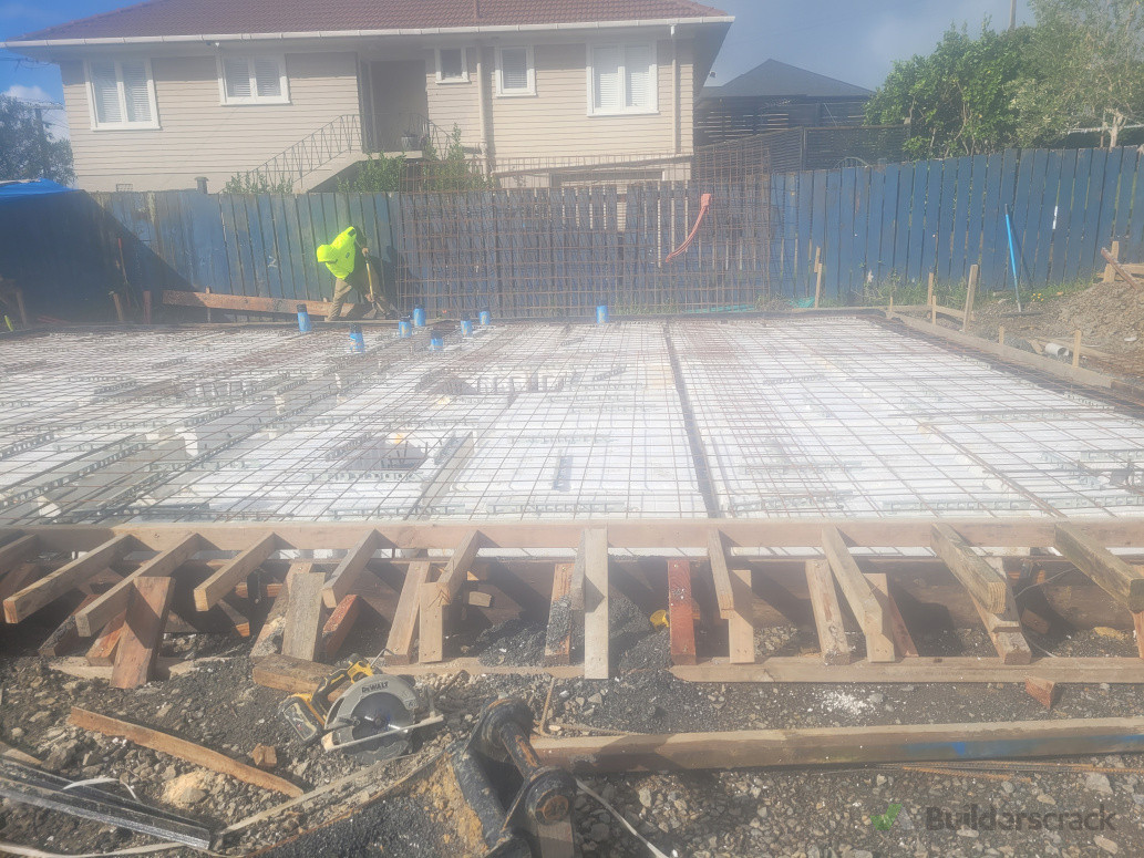 Residential apartments, Kimber hall ave. Concrete slab