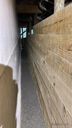 New wall