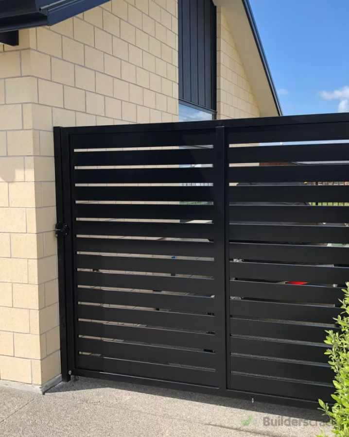 Louvered Gate
