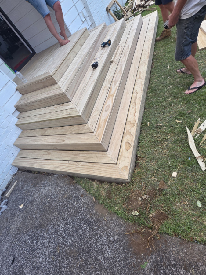 Steps Built