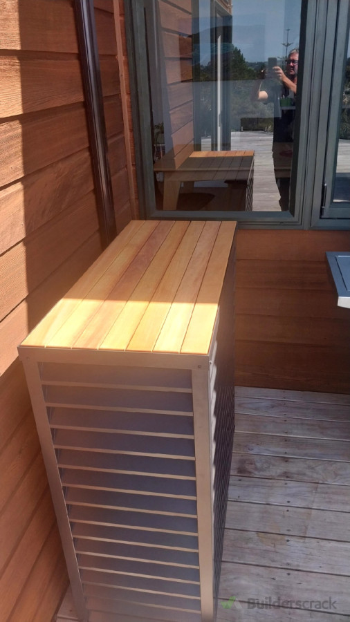 Outside unit with Cover - After