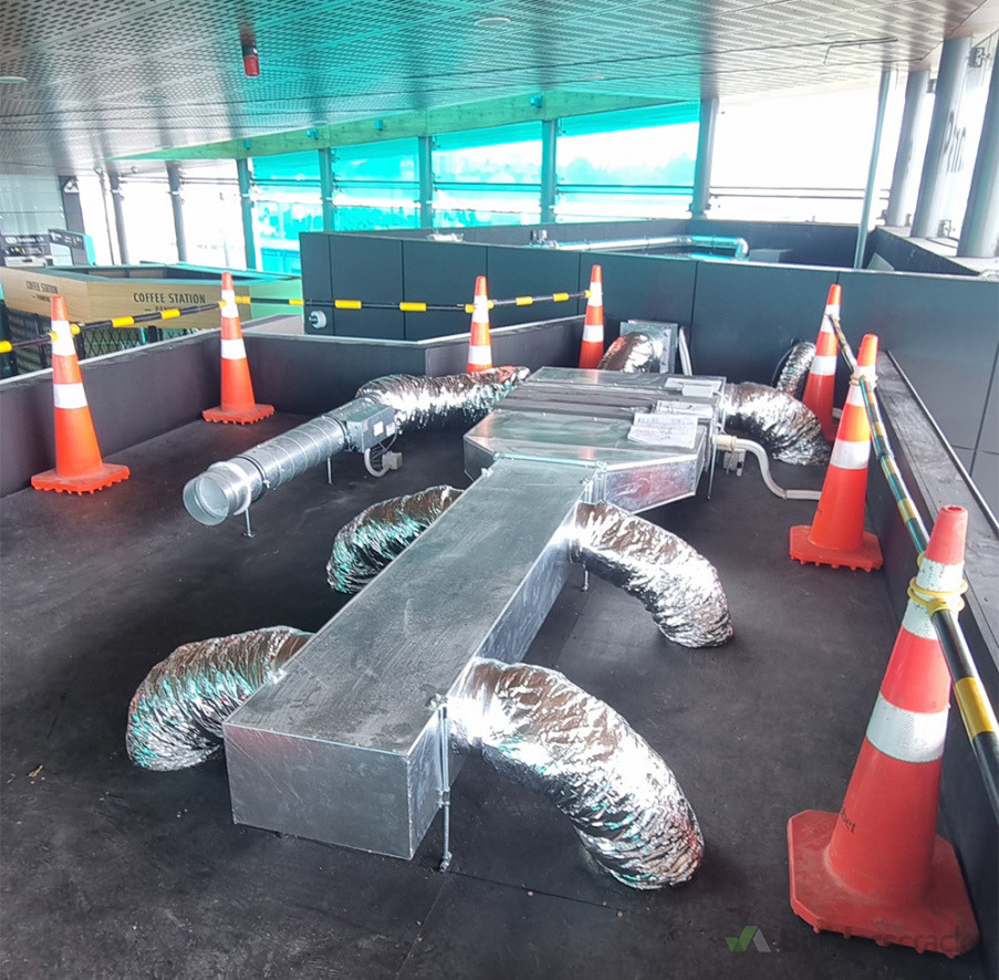 Air Con Installation - Bus Stop