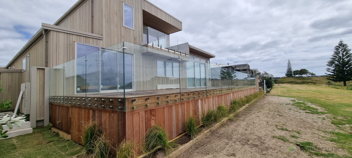 Glass Balustrade and Base Boards