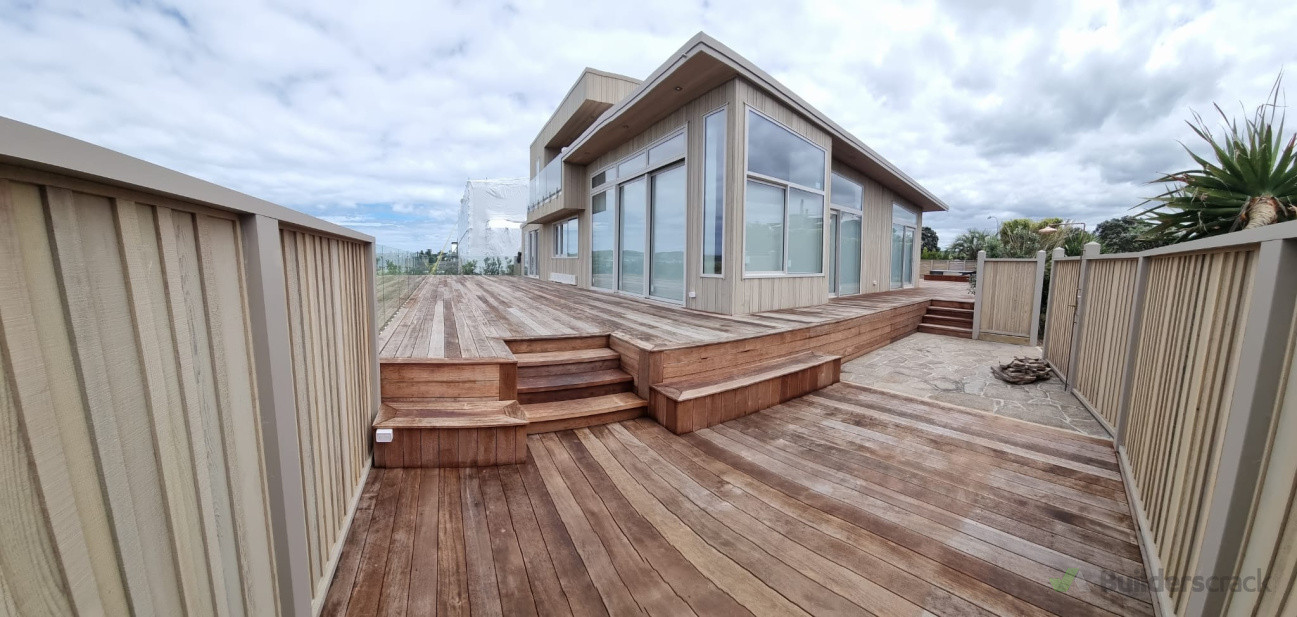 Outdoor Shower/ Wet Area, Custom Cedar Fence