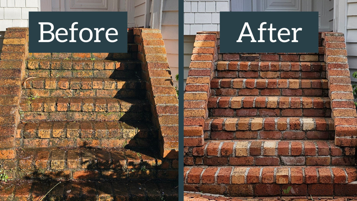 Waterblasting Before / After