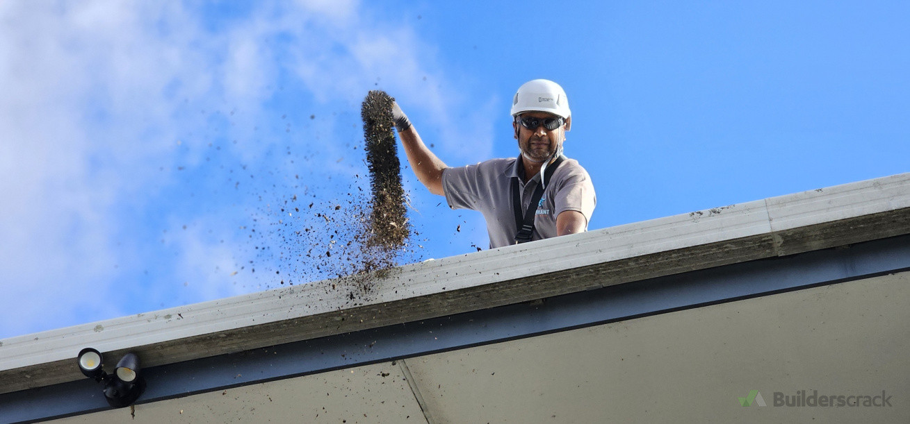 Gutter Cleaning (Guard Removal)