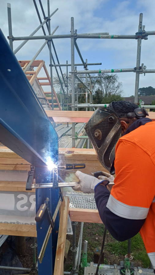 Residential Steel, Site works