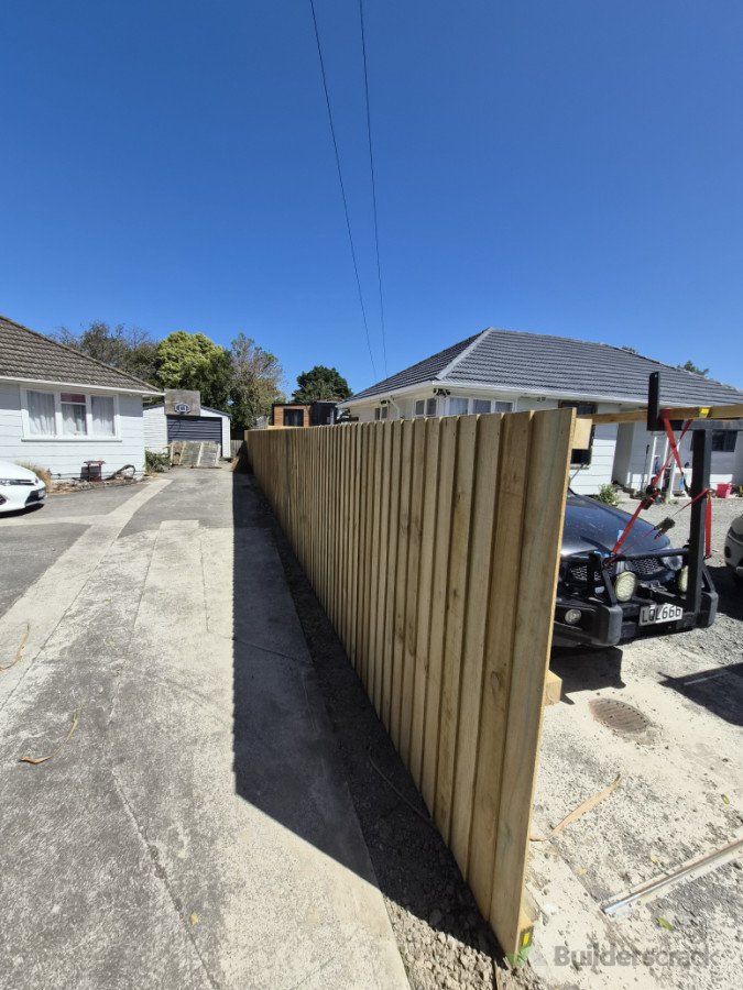 New 30 meter fence.