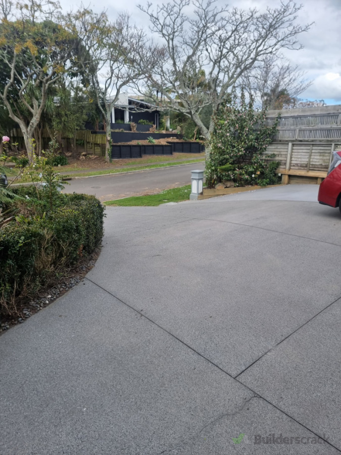 New driveway Surface cleaning