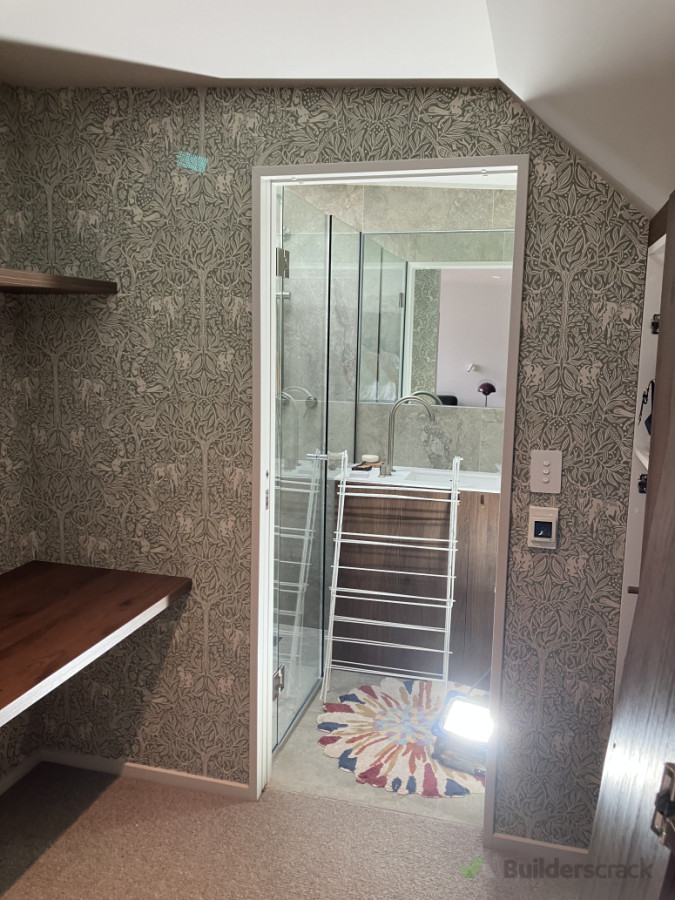 Wallpaper walk-in-robe