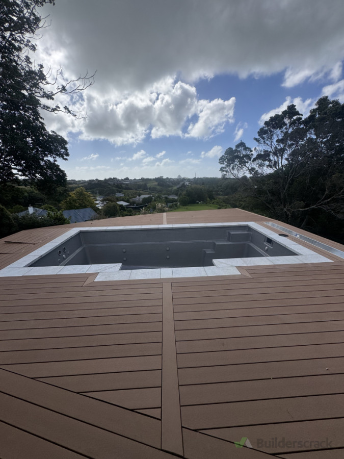 Composite deck completed