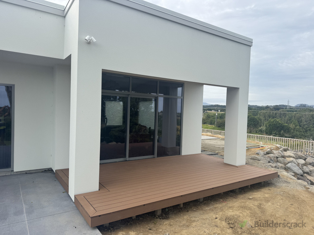 Composite deck completed