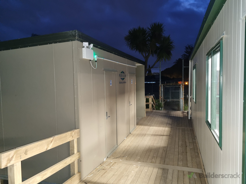 Emergency lighting at a school