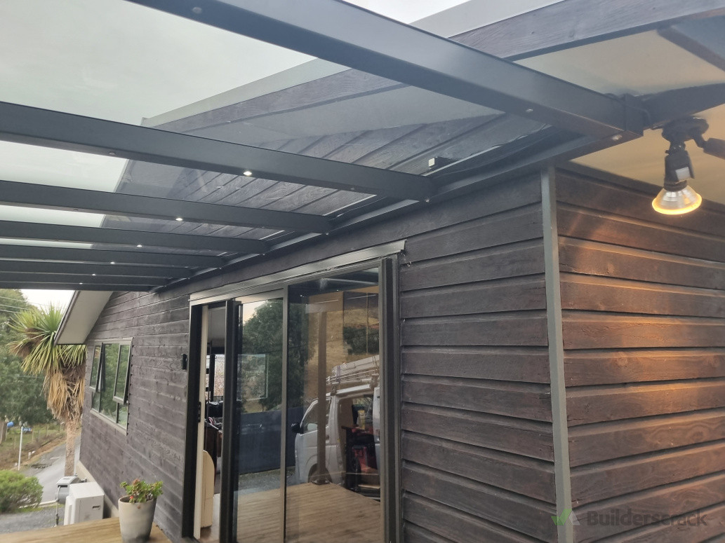 Illuminated awning