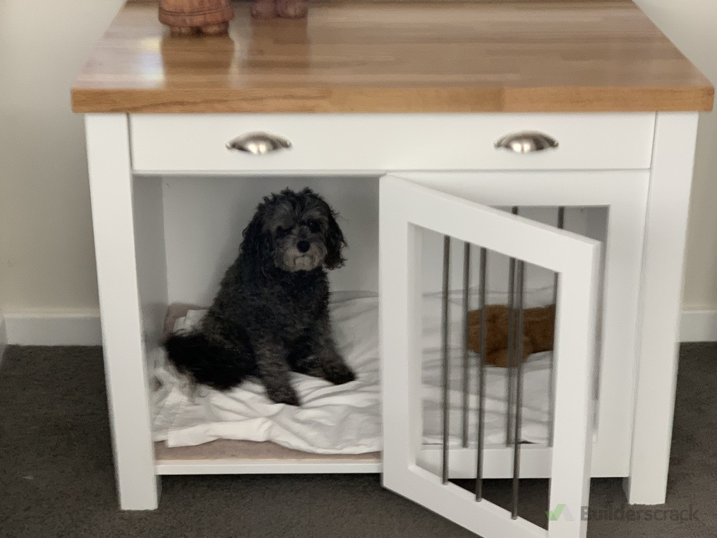 Our dogs special bedroom made 2020