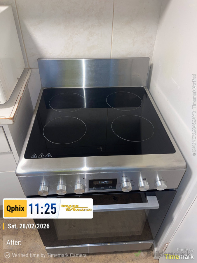 Replace or repair induction stove.