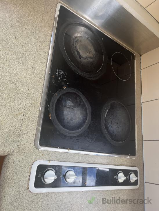 Resize kitchen bench to install new electric hob (#1232189) | Builderscrack