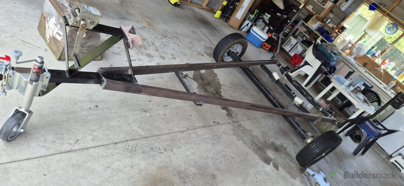 Boat trailer rebluild