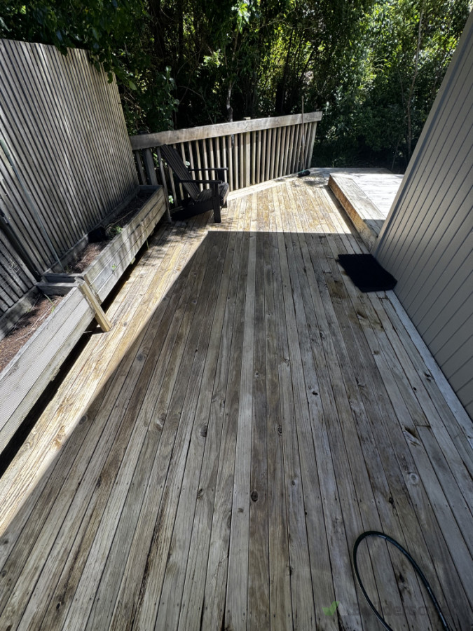 Deck Clean *After*