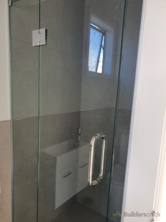 Custom shower glass