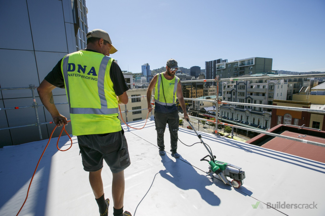 Heat Welding Laps together