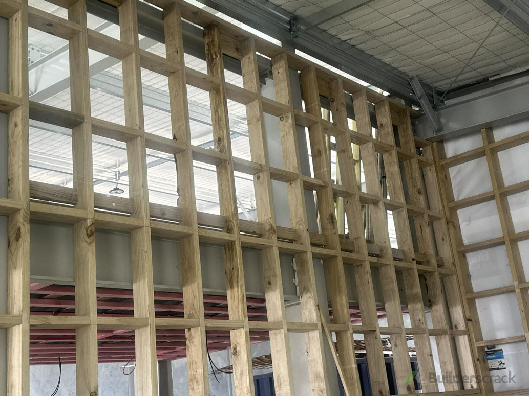 Commercial Project Matamata Timber Warehouse  - Framing work