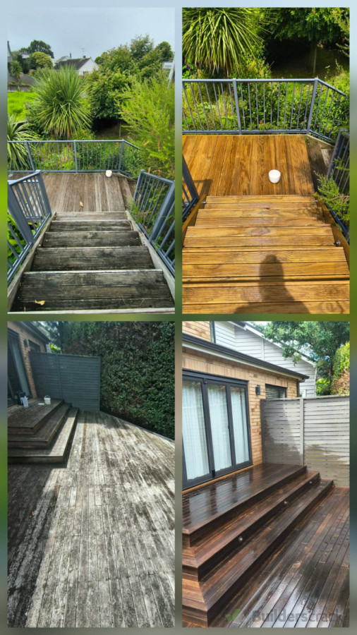 Timber deck and Stairs Clean