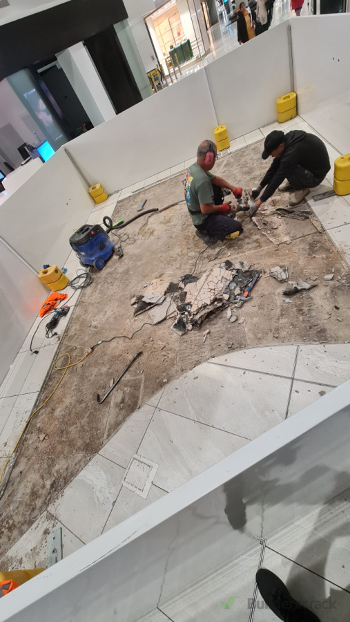 uplift existing tiles